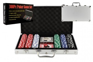 Teddies poker sada 300ks žetonů + karty v kufříku