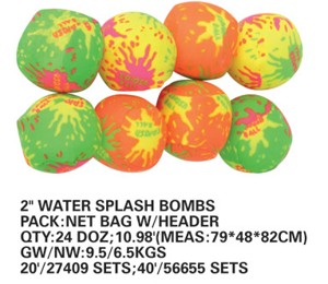 Vodní bomby 8 kusů